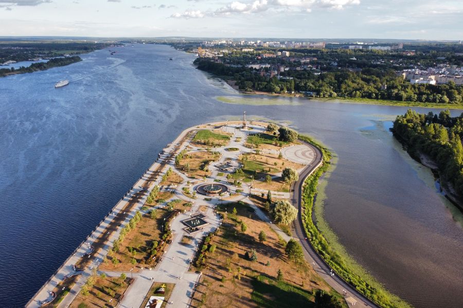 Volga plus long fleuve d'europe